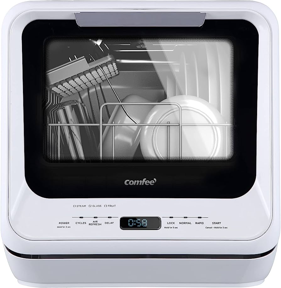COMFEE' Countertop Dishwasher, Portable Dishwasher